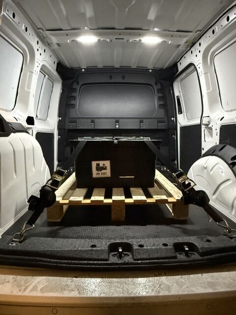 Nachttransport, laadruimte